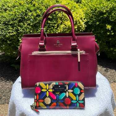 Kate Spade purse with matching wallet