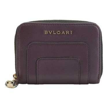 Bvlgari Serpenti leather purse