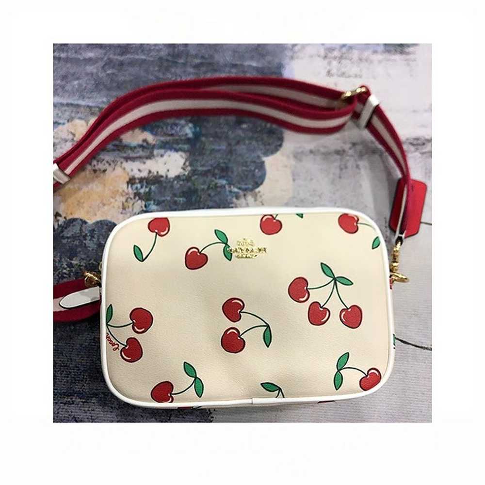 COACH  Heart Cherry Print bag - image 1