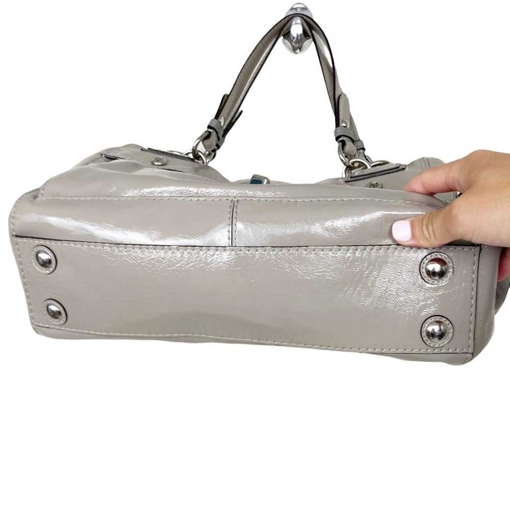 Coach Peyton Patent Leather Carryall Bag 9756M - image 3