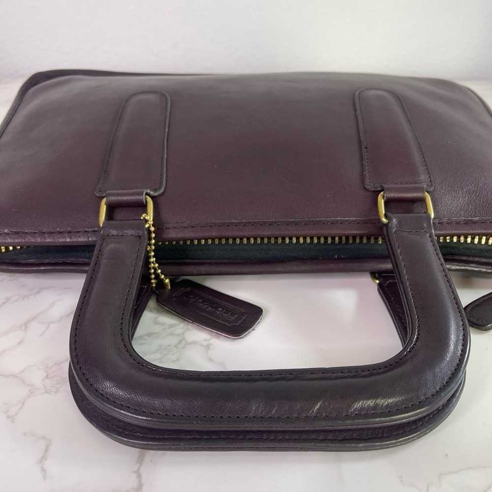 Vintage Coach Slim Satchel Compact Bag 9425 Made … - image 5