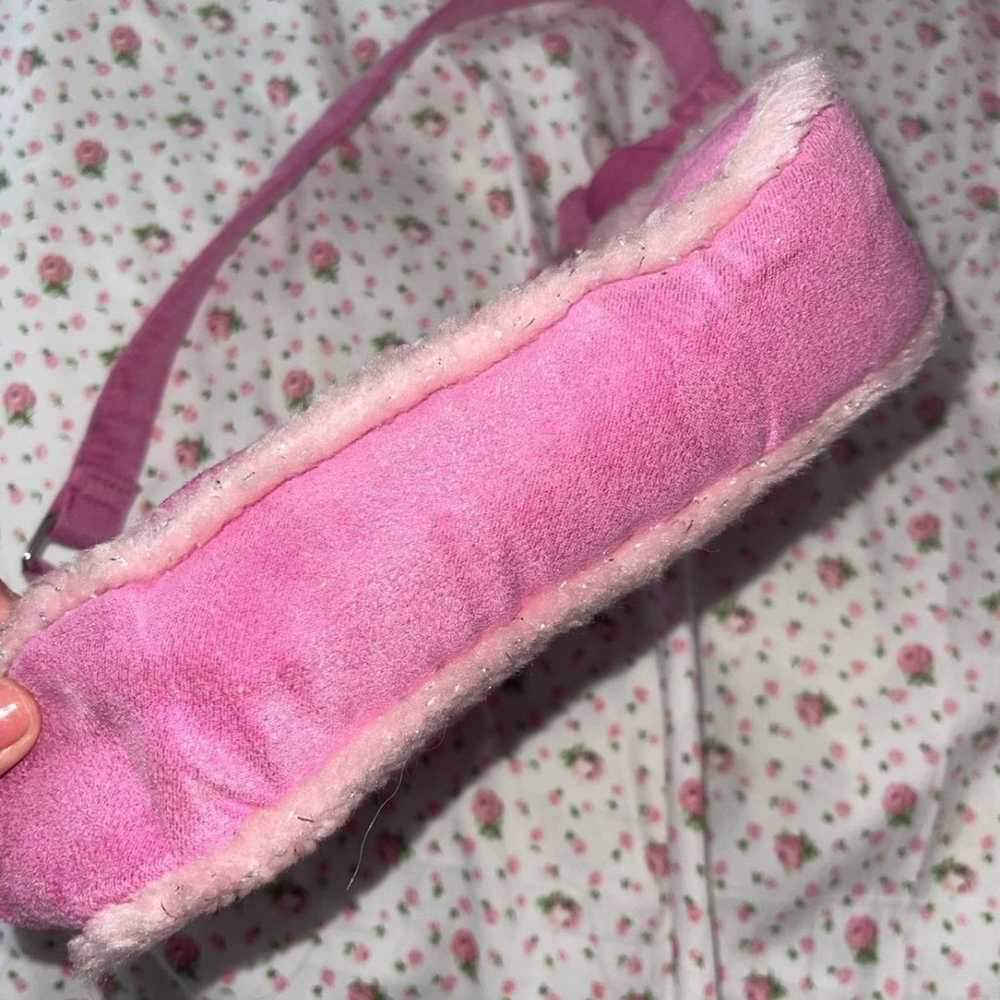 Pink fuzzy hello kitty bag - image 3