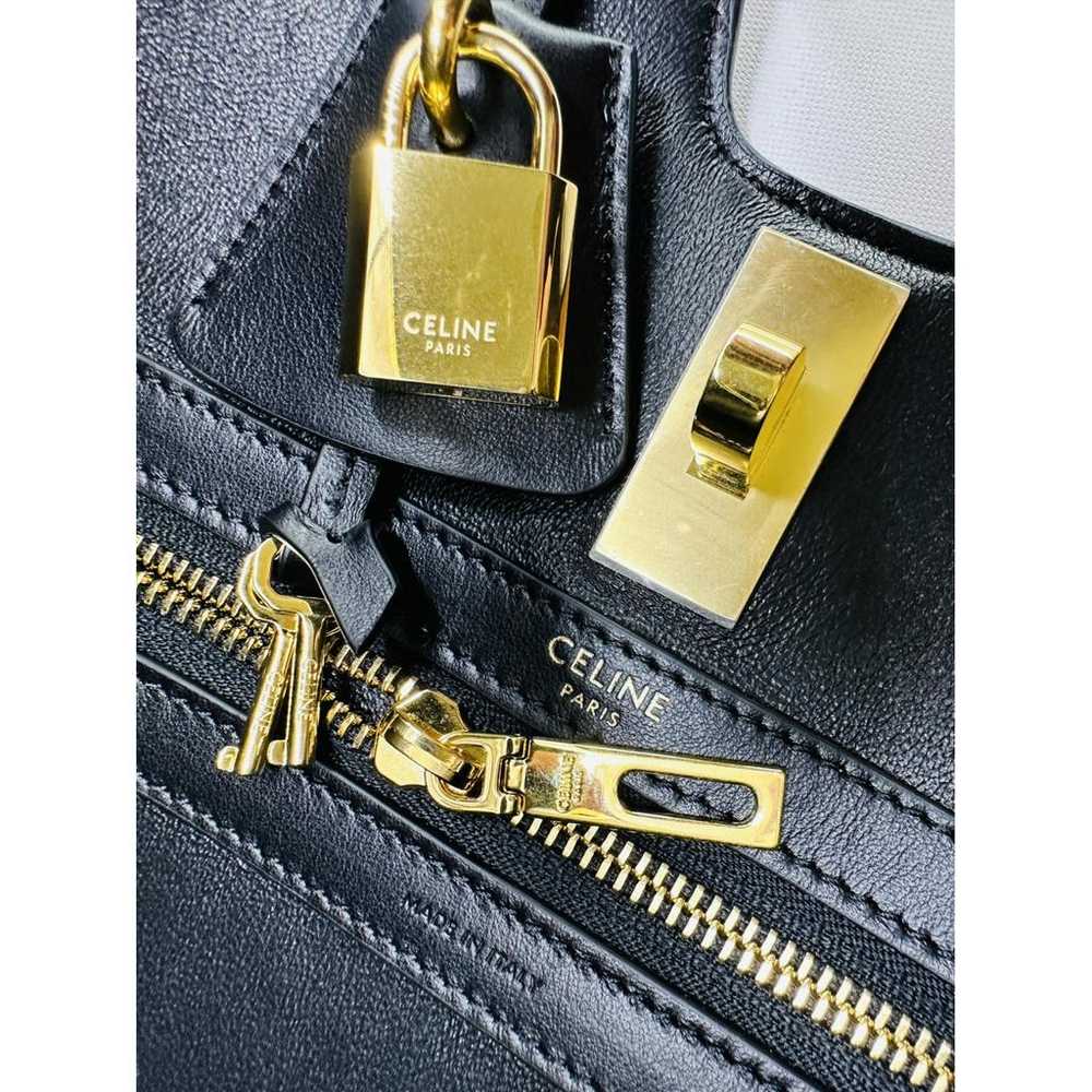 Celine Cabas Horizotal leather handbag - image 4