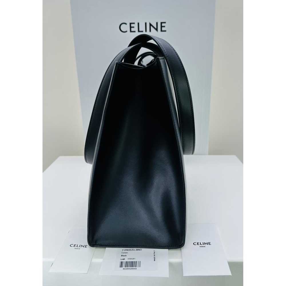 Celine Cabas Horizotal leather handbag - image 7