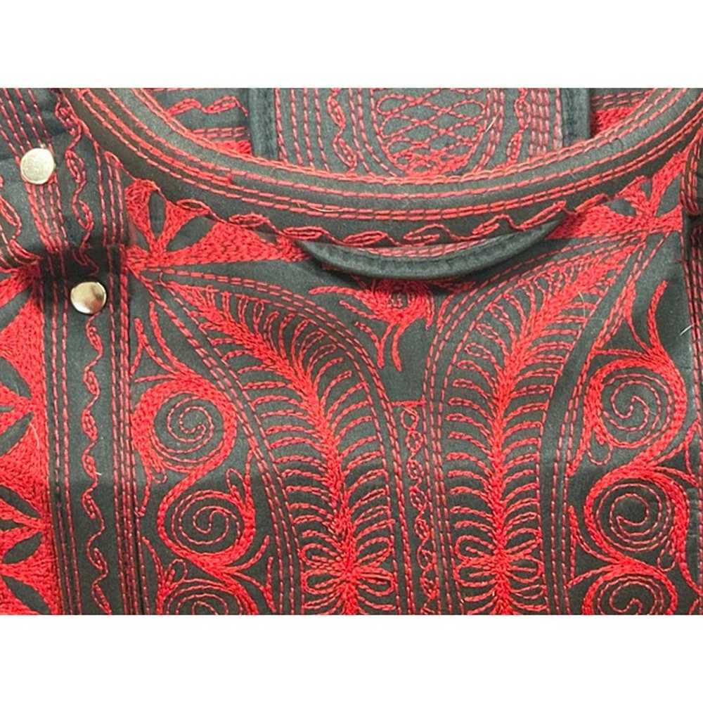 Artisan-Crafted Bag with Traditional Sumatran Emb… - image 2