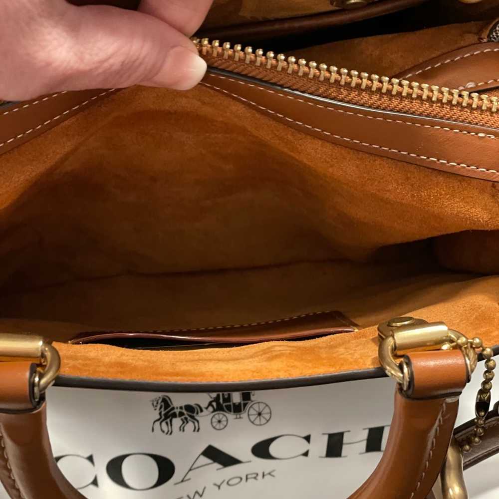 Disney X Coach Rogue Bag 25 In Signature Textile … - image 10