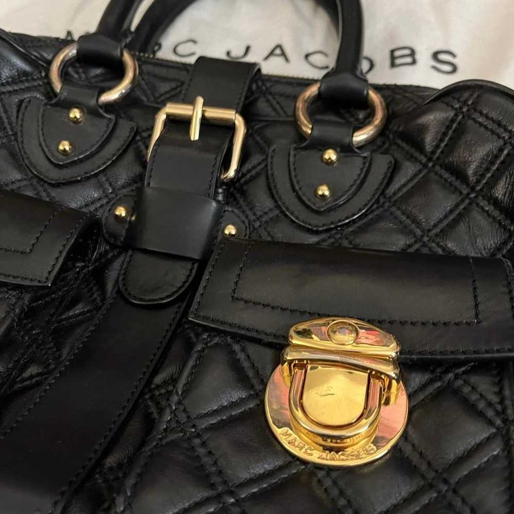 Authentic Marc Jacobs Venetia Quilted Leather Han… - image 11