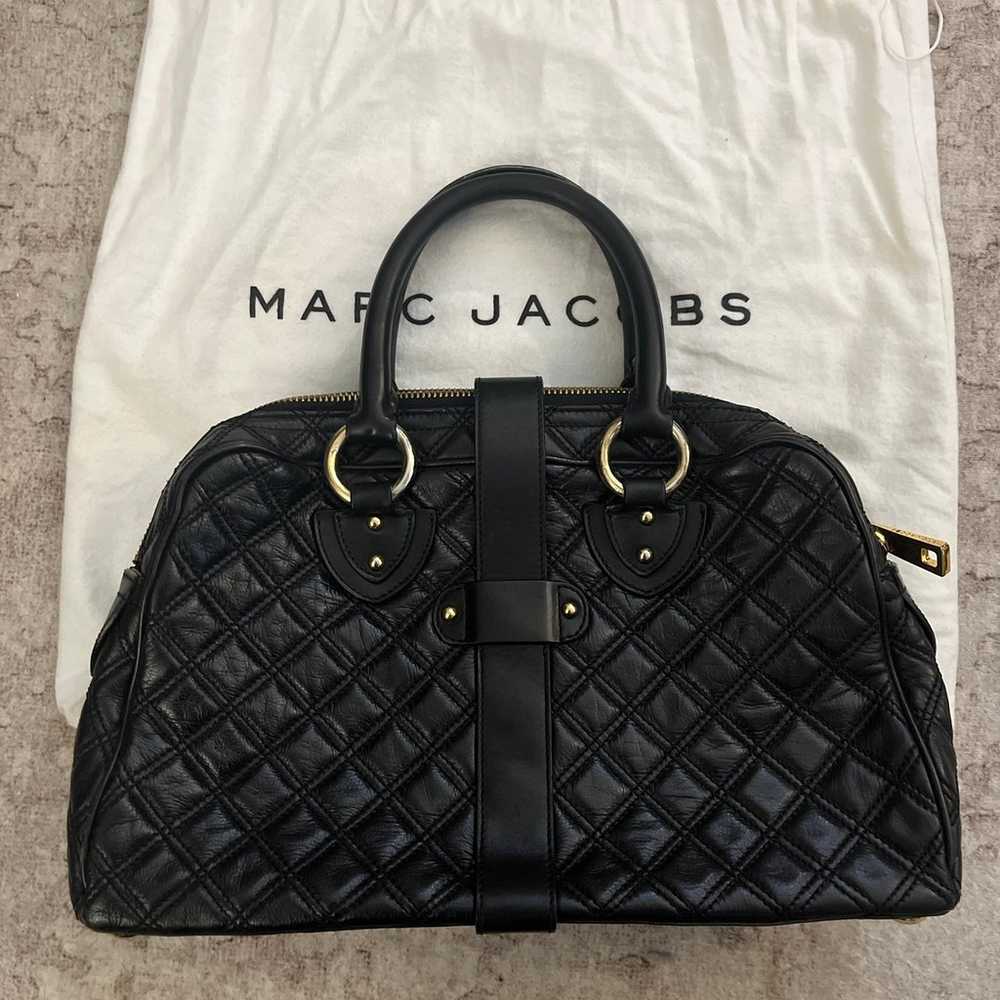 Authentic Marc Jacobs Venetia Quilted Leather Han… - image 3