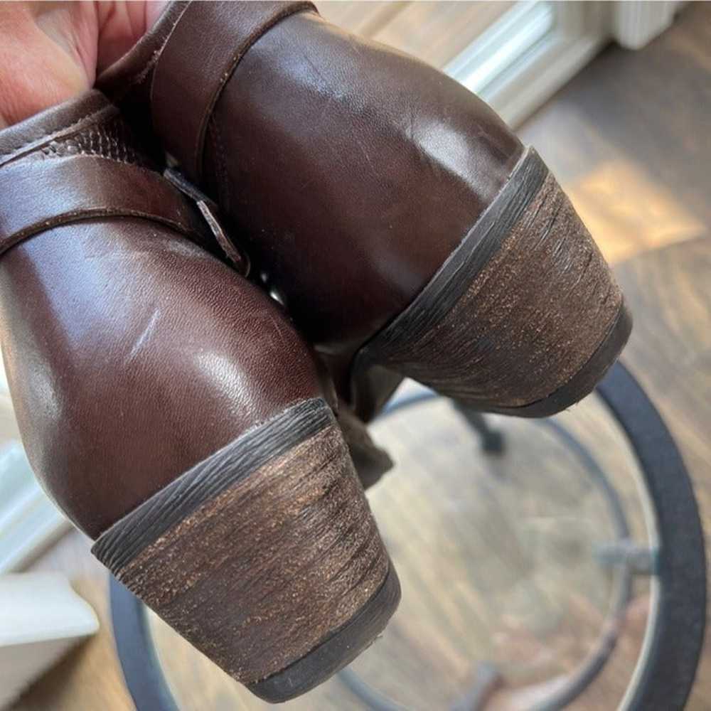 Umberto Raffini Alexa Leather Ankle Boot Chocolat… - image 3