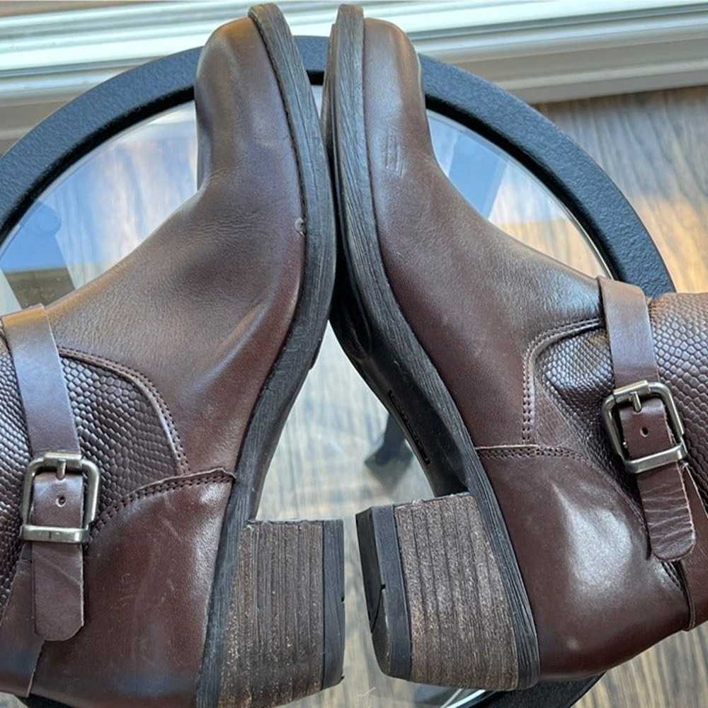 Umberto Raffini Alexa Leather Ankle Boot Chocolat… - image 6