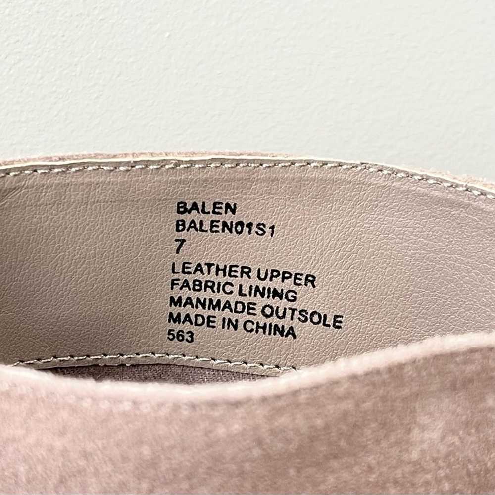 Steve Madden Balen Taupe Suede Leather Slouchy Ta… - image 4