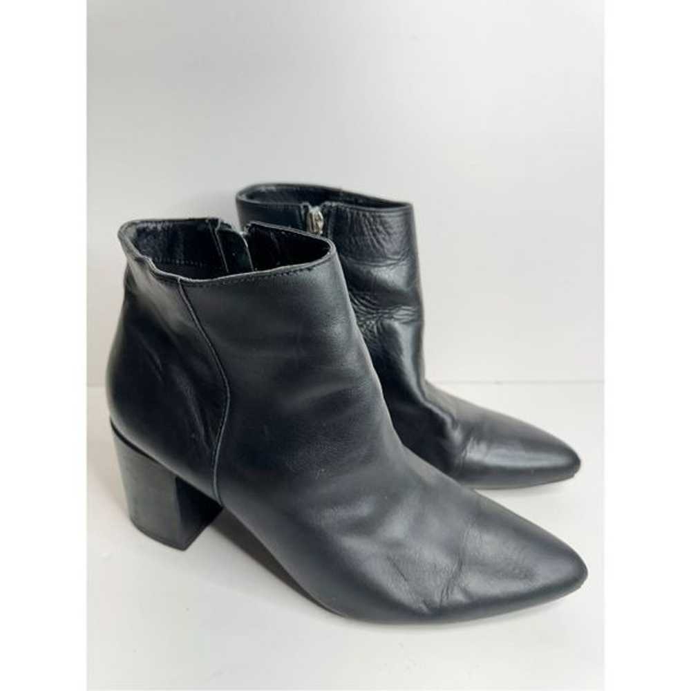 Blondo Ankle Boots Size 9 Black Leather Pointed T… - image 2