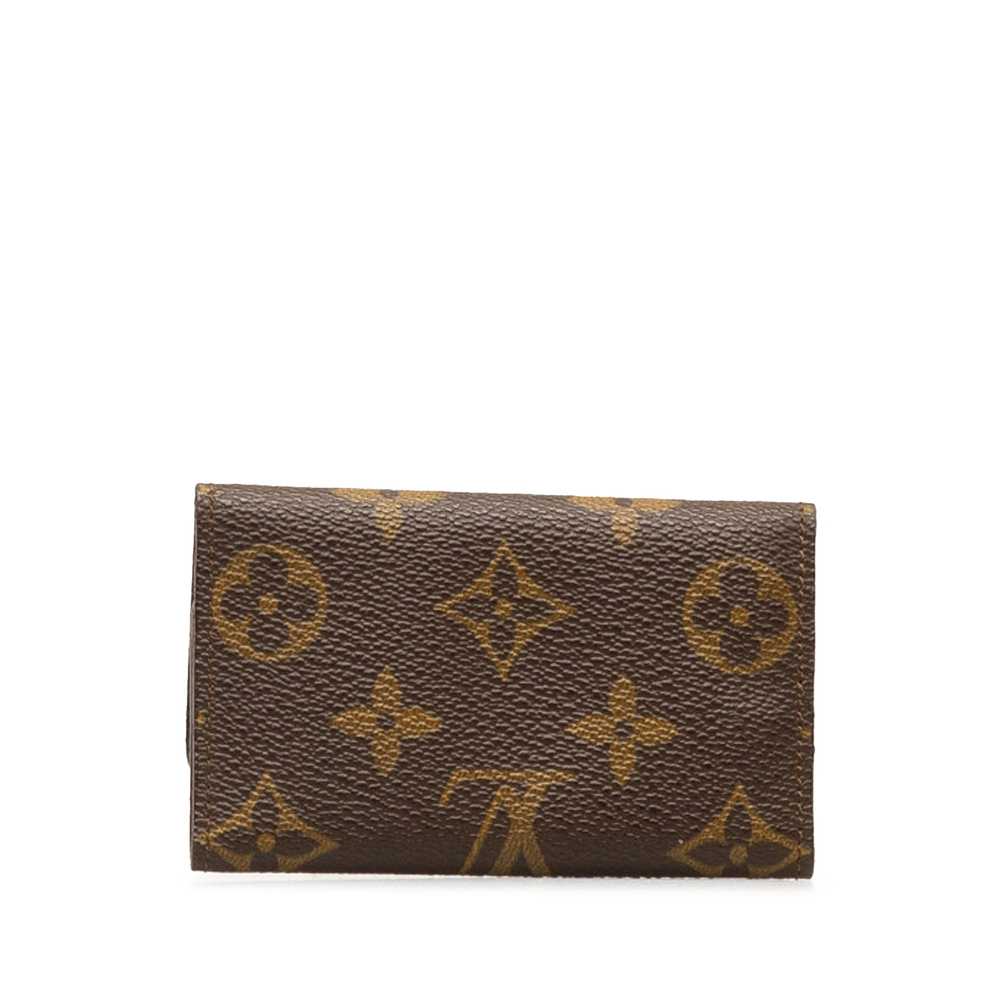 Brown Louis Vuitton Monogram 6 Key Holder - image 3