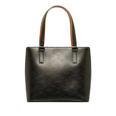 Gray Louis Vuitton Monogram Mat Stockton Tote Bag - image 1