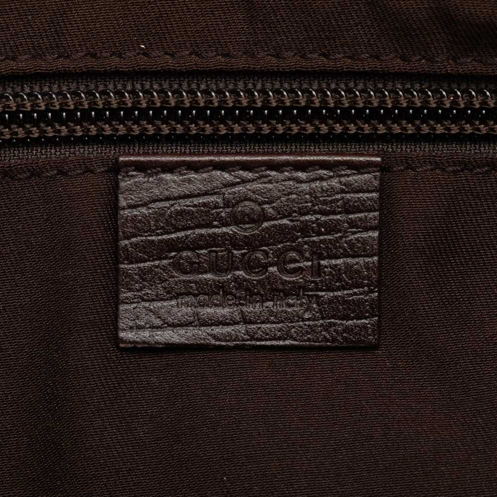 Brown Gucci GG Supreme Handbag - image 6