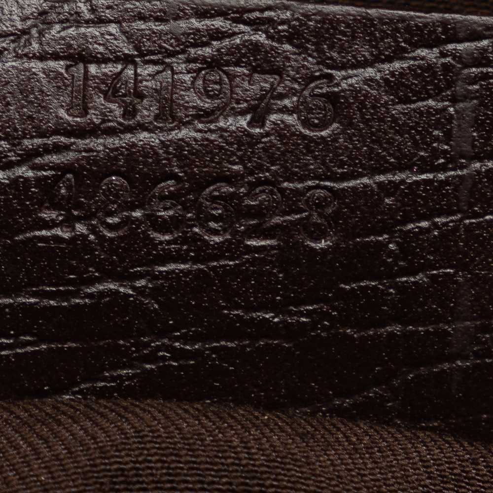 Brown Gucci GG Supreme Handbag - image 7