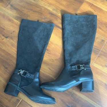 Anne Klein Suede Boots Bootie Shoes - image 1