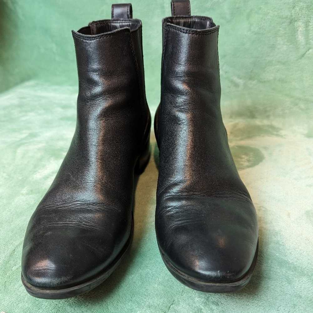 Steve Madden Women's Dover Black Leather Boots 9 - image 7
