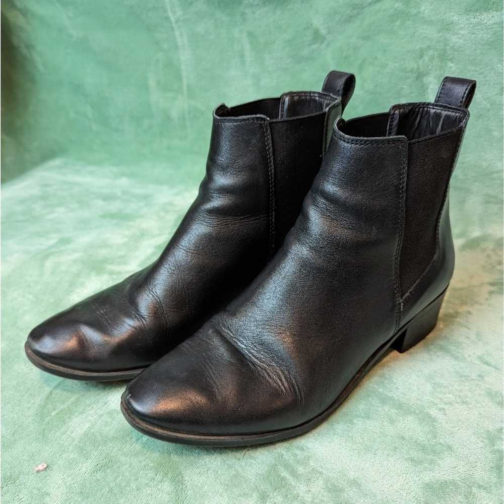 Steve Madden Women's Dover Black Leather Boots 9 - image 8