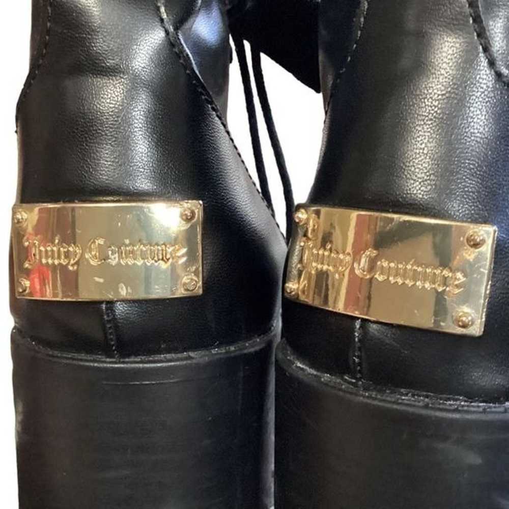 Juicy Couture Women’s Oodles Black Combat Boots S… - image 10