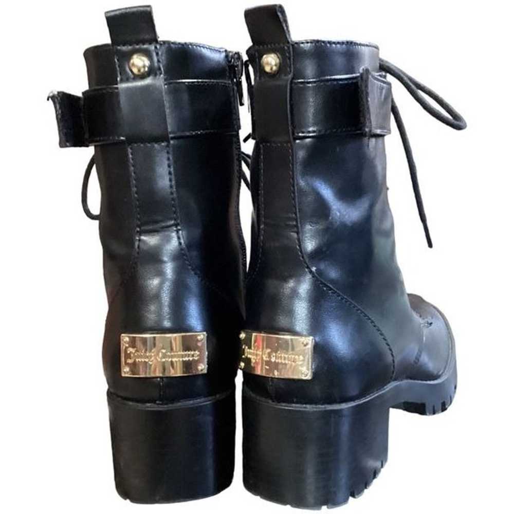 Juicy Couture Women’s Oodles Black Combat Boots S… - image 5