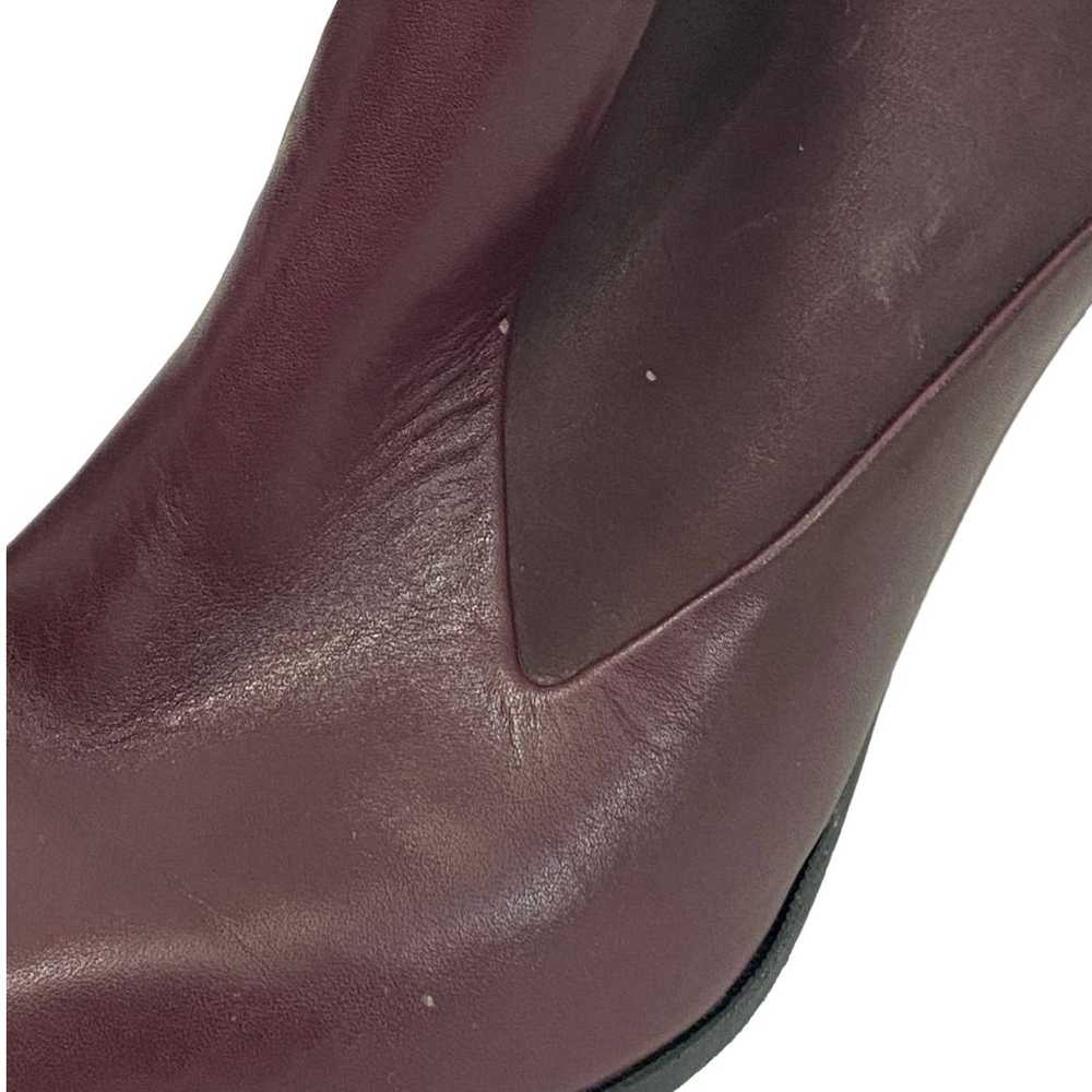 See by Chloe Women's Block Heel Ankle Boots Purpl… - image 5