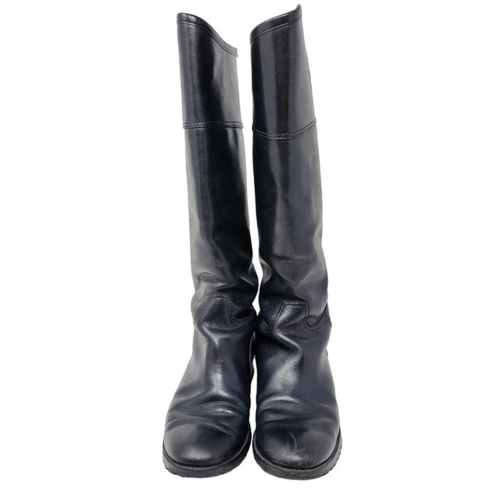 Tory Burch Leather riding boots - image 2
