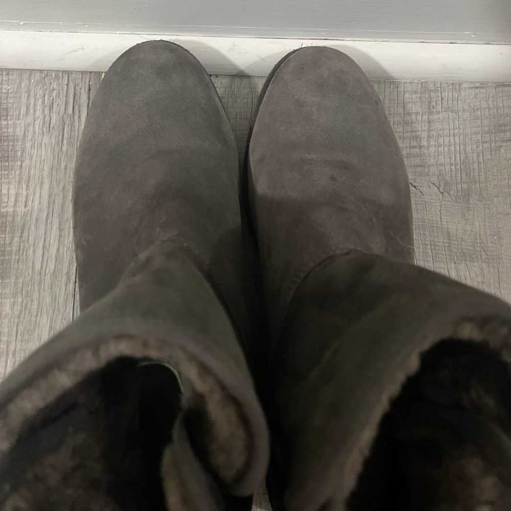 UGG Cory II Genuine Shearling Lined Boot Charcoal… - image 5