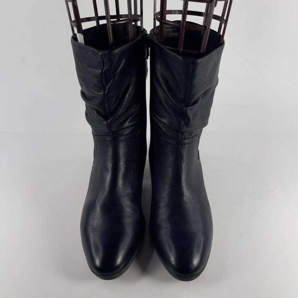 Abeo Women's Faith Black leather Boots US 8.5 Met… - image 3