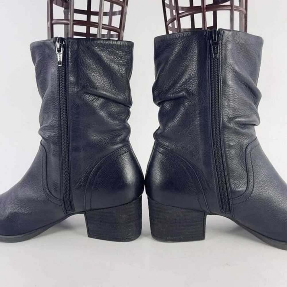 Abeo Women's Faith Black leather Boots US 8.5 Met… - image 8