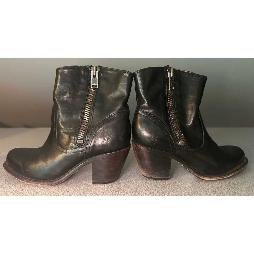Frye | Size: 6.5 | Leslie short ankle boots in bl… - image 3