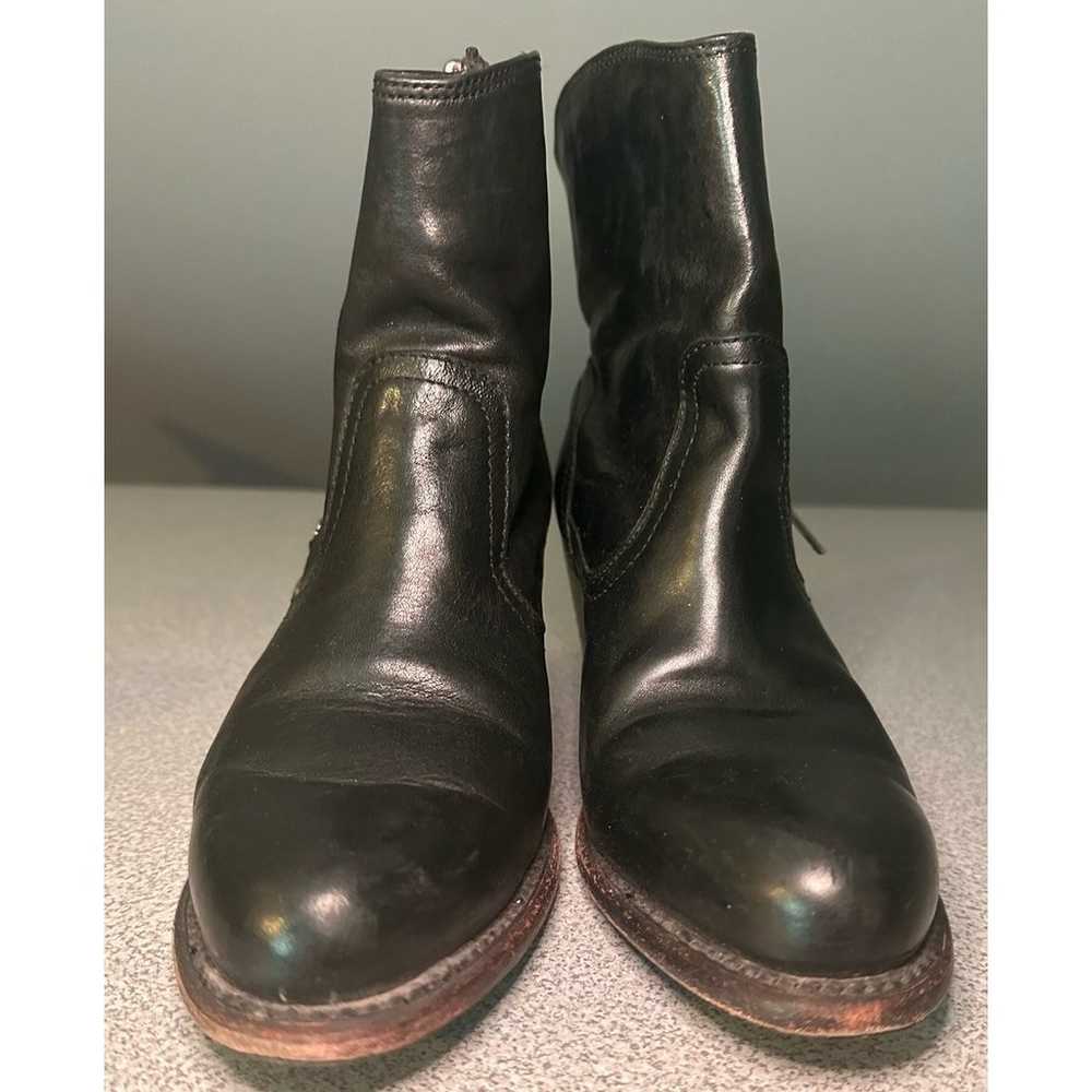 Frye | Size: 6.5 | Leslie short ankle boots in bl… - image 4