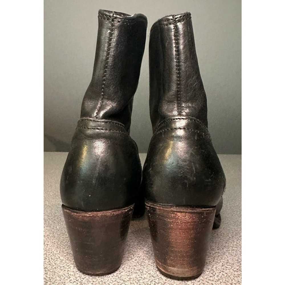 Frye | Size: 6.5 | Leslie short ankle boots in bl… - image 5