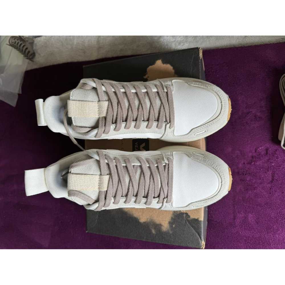 Veja X Rick Owens Leather low trainers - image 2