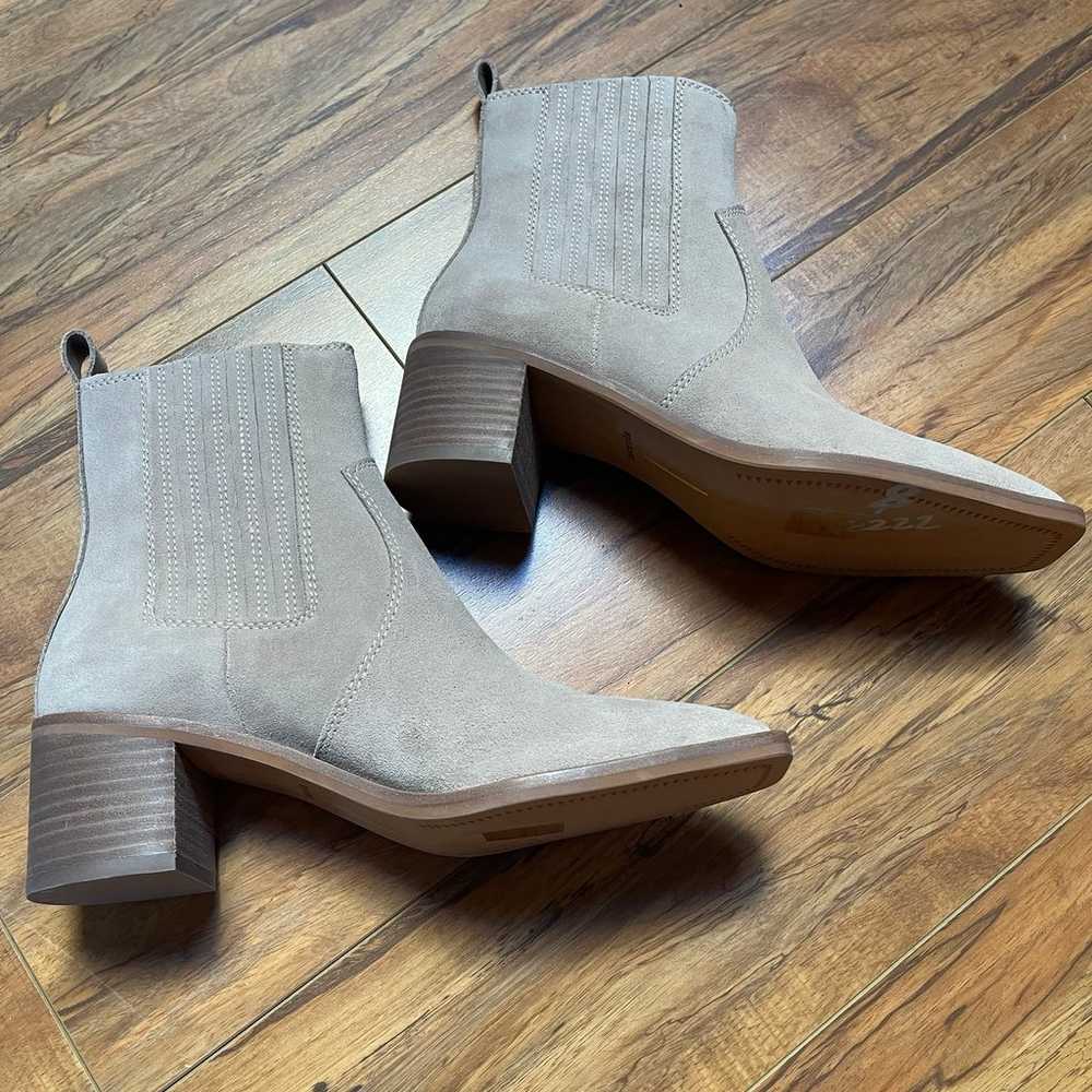 Dolce Vita Irnie Taupe Suede Western Style Bootie… - image 2