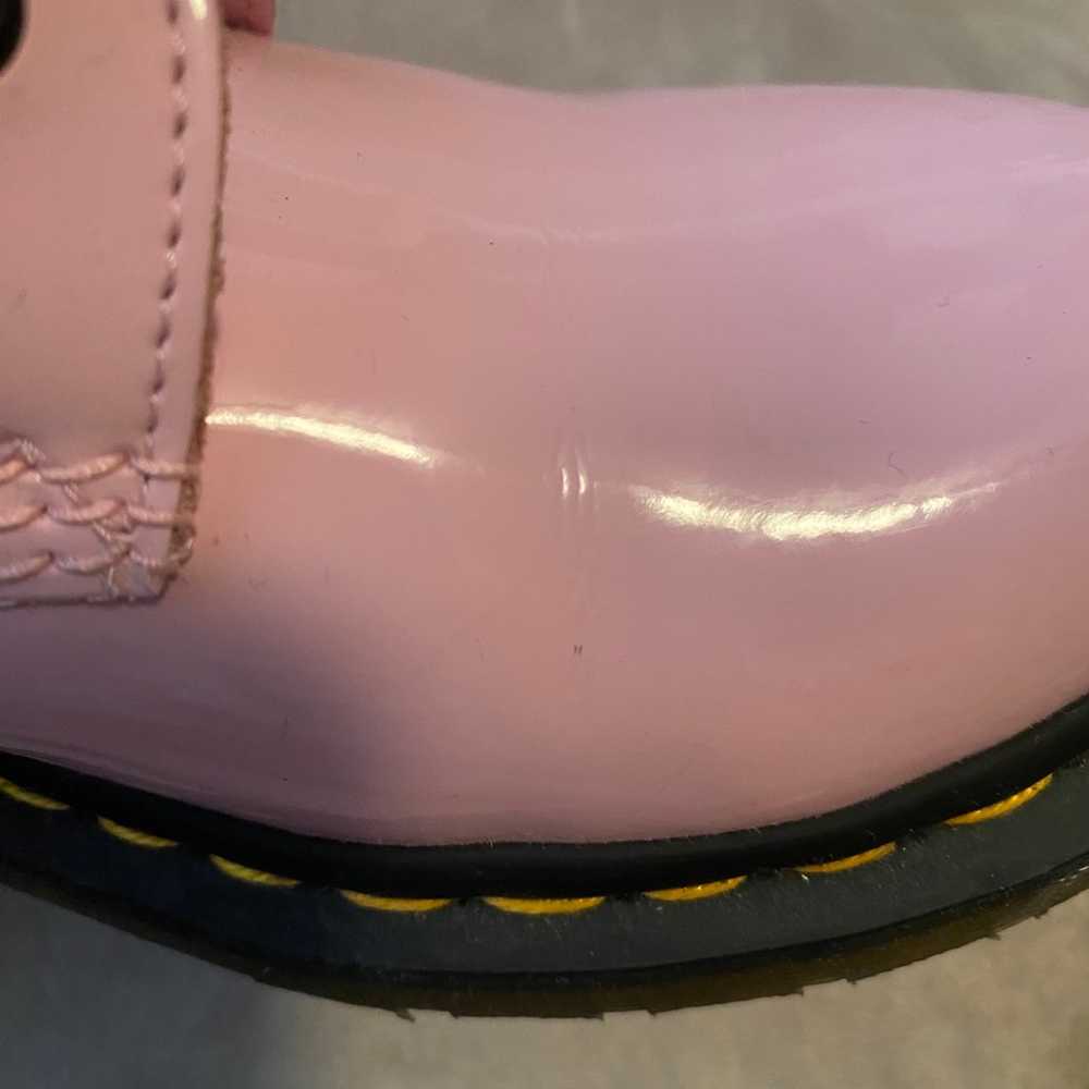 Dr Martens 1460 Pink Patent Leather Size 9 Women’s - image 10