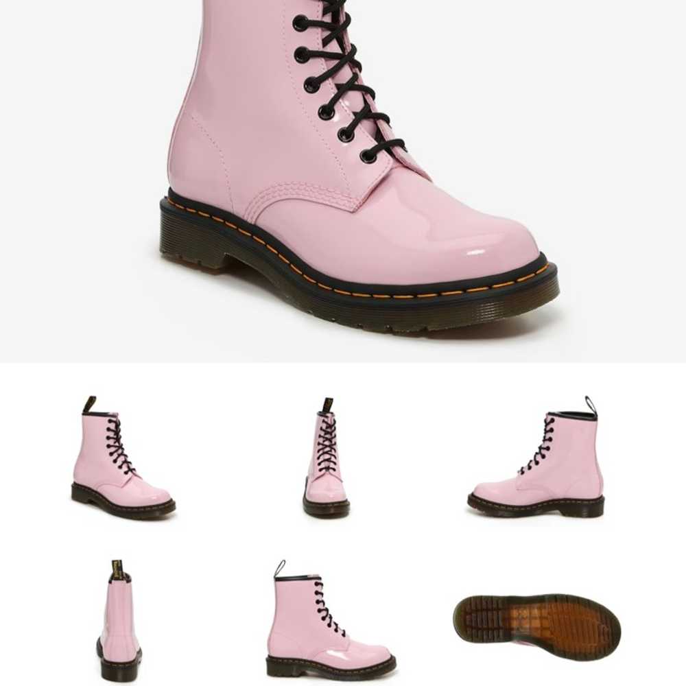 Dr Martens 1460 Pink Patent Leather Size 9 Women’s - image 1