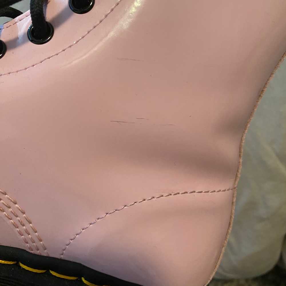 Dr Martens 1460 Pink Patent Leather Size 9 Women’s - image 9