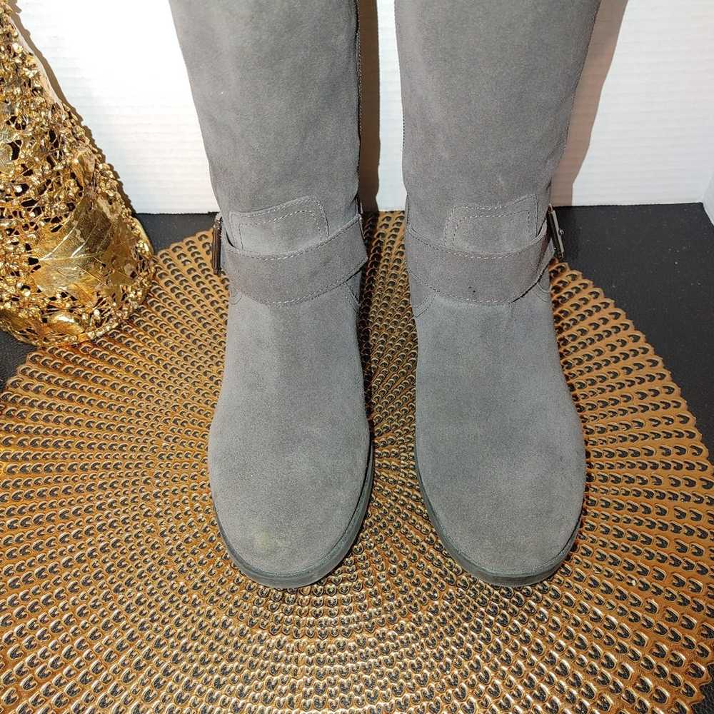 Vince Camuto Whyla Suede Booties Size 7.5 - image 1