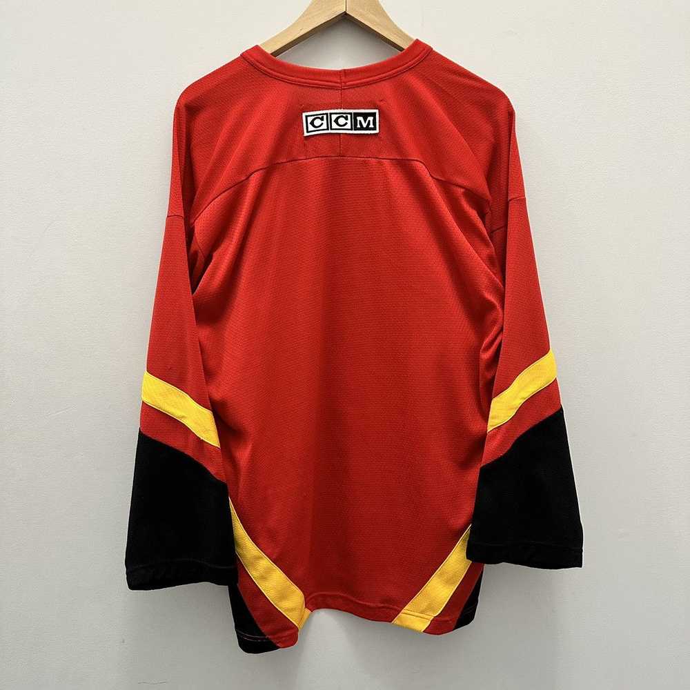 Ccm × NHL × Vintage Vintage Calgary Flames CCM Je… - image 3