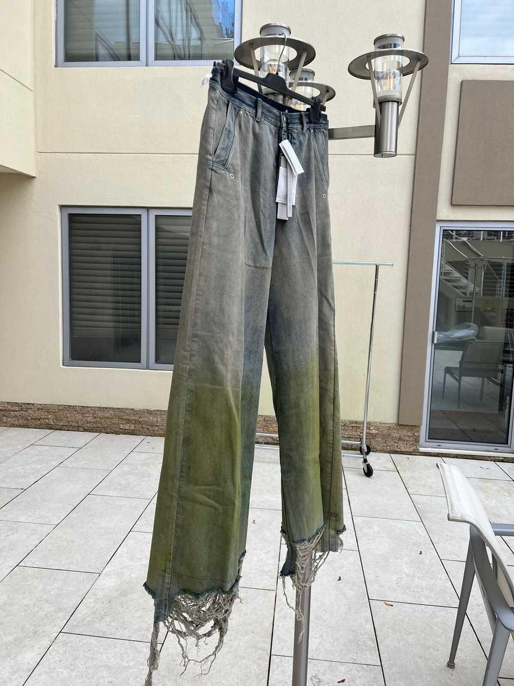 Rick Owens Tailored Bela Distressed Denim Jeans i… - image 7