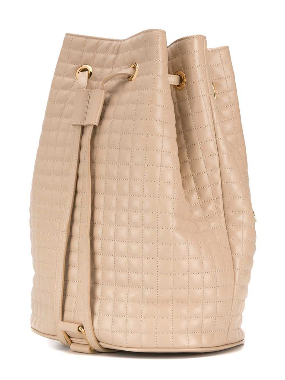 Celine CELINE Mini C Quilted Backpack - image 1