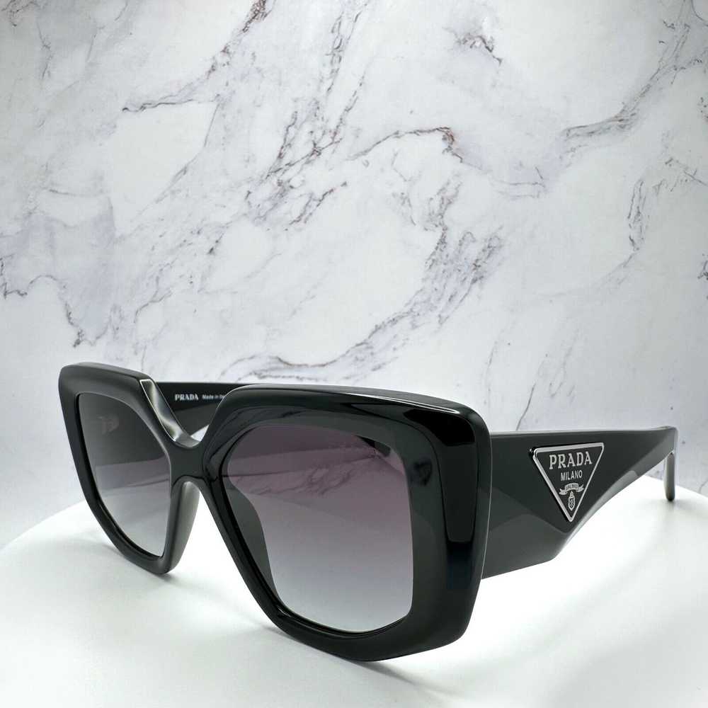 Prada Prada Sunglasses Black Triangle Metal Plaqu… - image 10