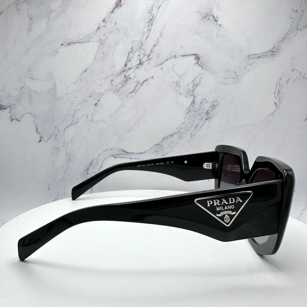 Prada Prada Sunglasses Black Triangle Metal Plaqu… - image 4