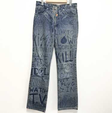 【洋書】Walter Van Beirendonck W&LT SOLD OUT/ 1990's W&LT WALTER VAN BEIRENDONCK DENIM JEANS