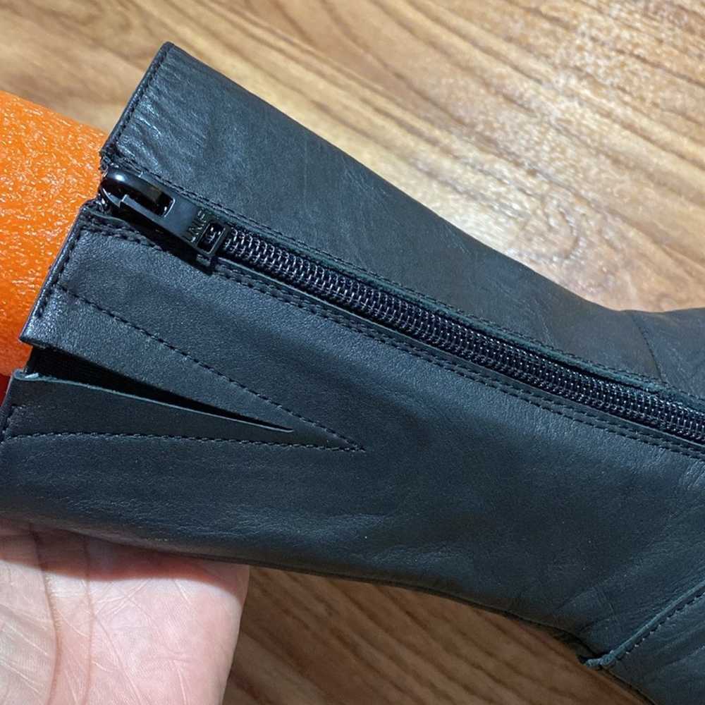 Unif Parker Boots black leather 7 Bratz vibes boh… - image 6