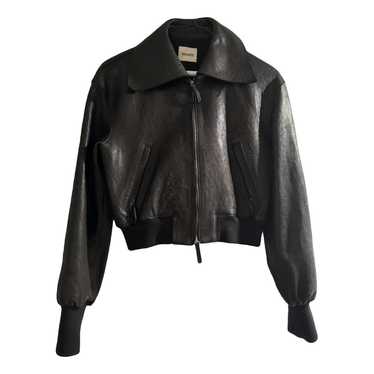 Khaite Leather biker jacket - image 1