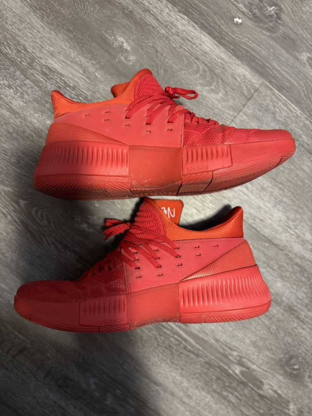 Adidas Adidas Damian Lillard Dame 3 Roots Red Siz… - image 2