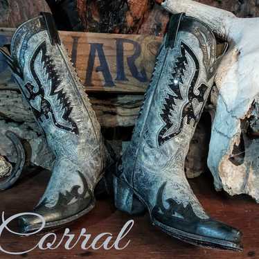 Corral cowboy cowgirl western boots - image 1