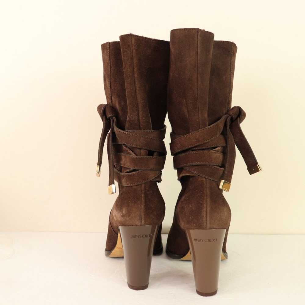 Jimmy Choo Suede Booties size 39.5 - image 1